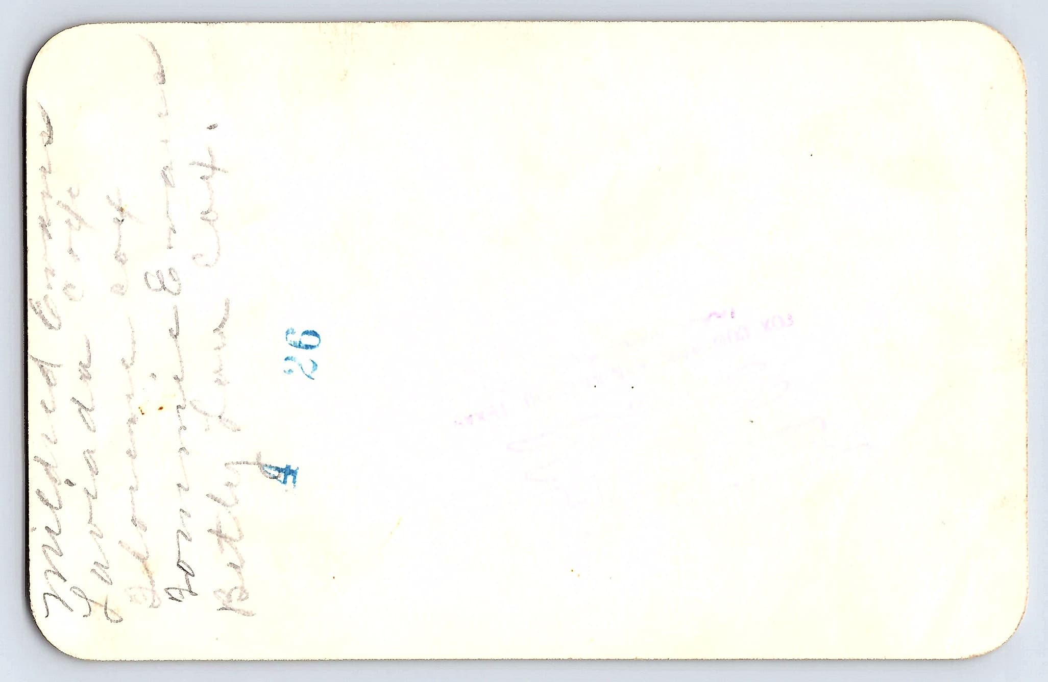 Children on Wagon, Black and White Photograph, 3.1 × 4.89 inches, 1940s - Back