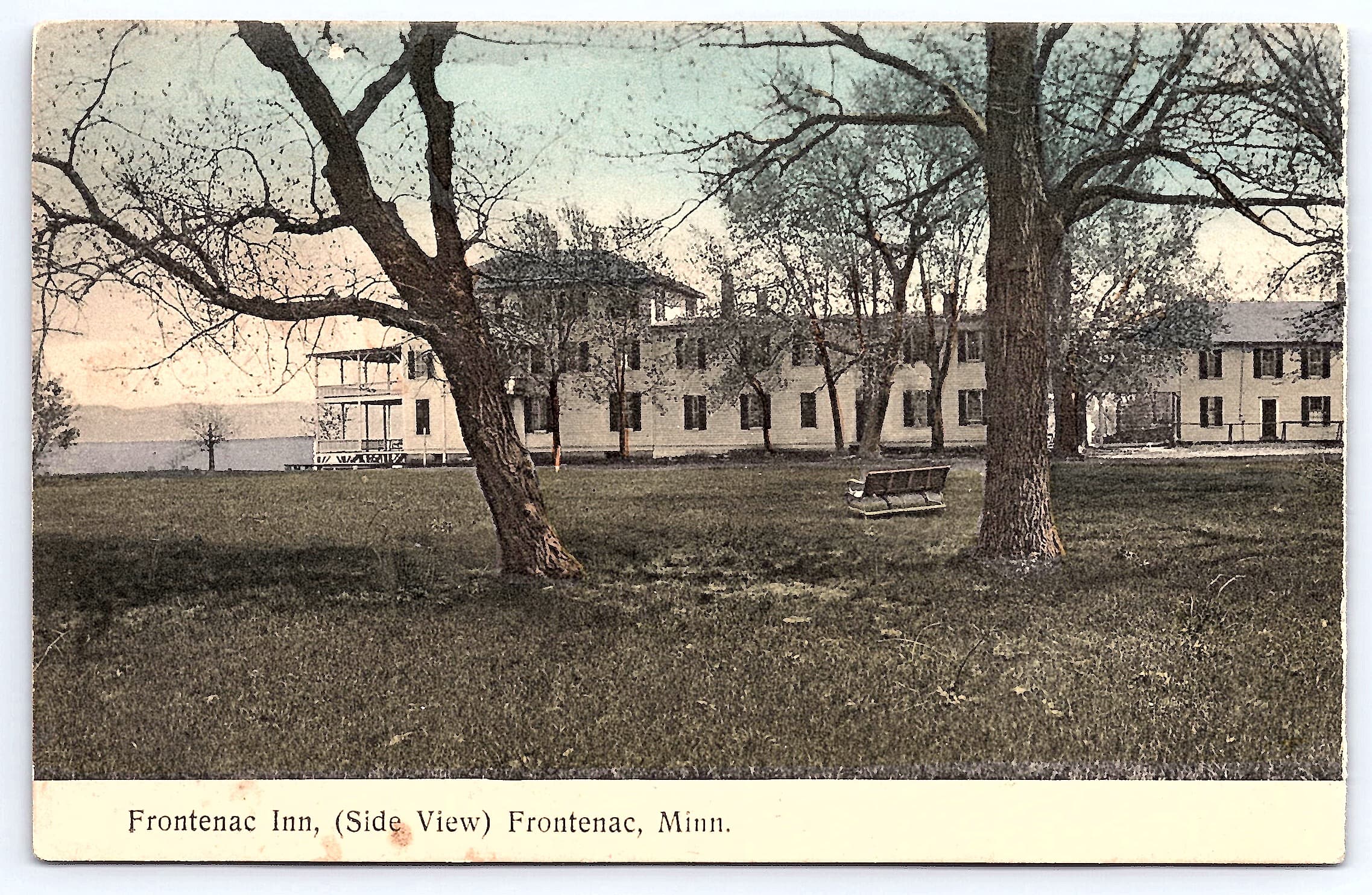Frontenac Inn, Side View, Frontenac, Minn., Divided Back, 1959