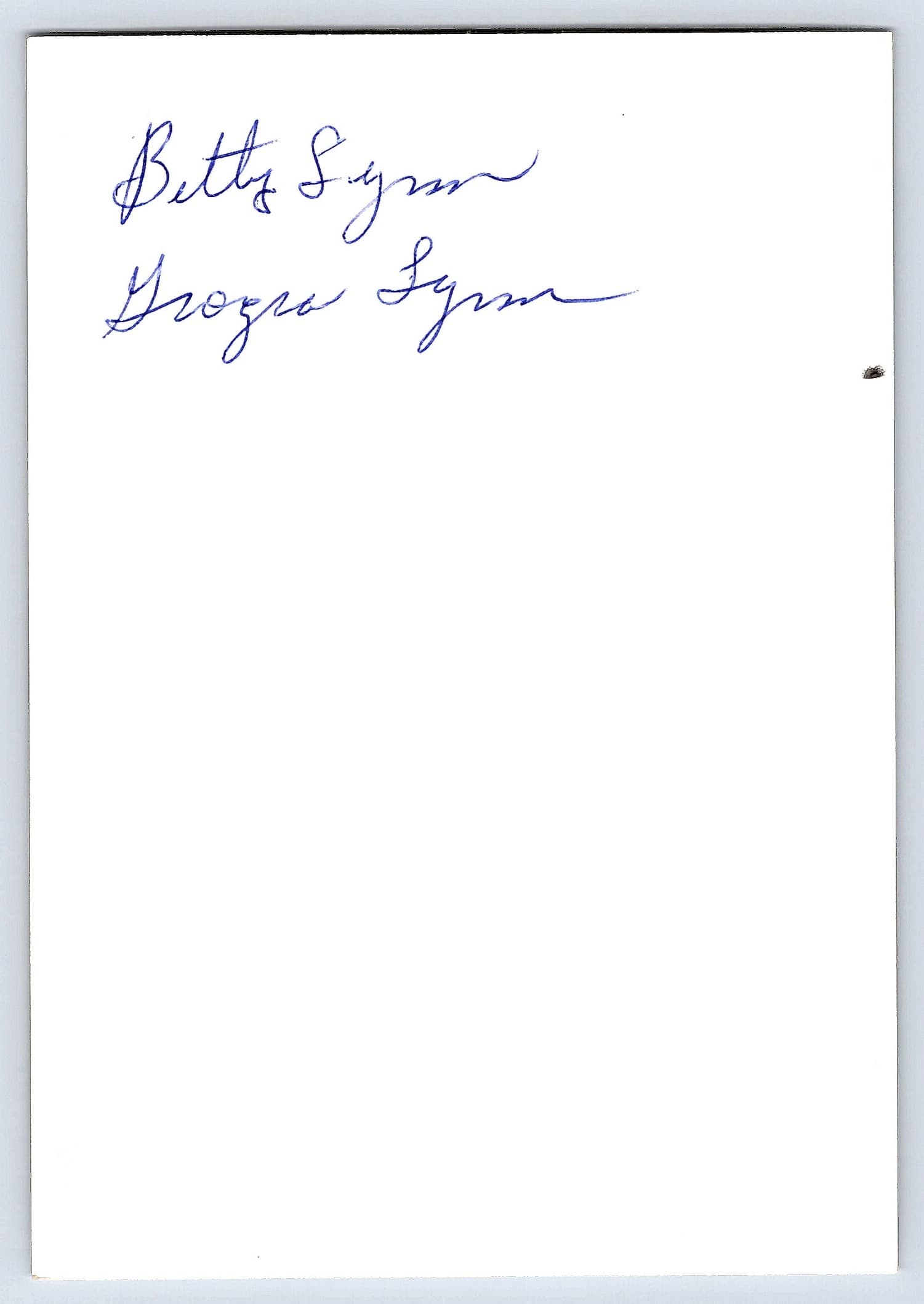 1970s Snapshot of Two Girls Outdoors, 3.5 × 5 inches - Back