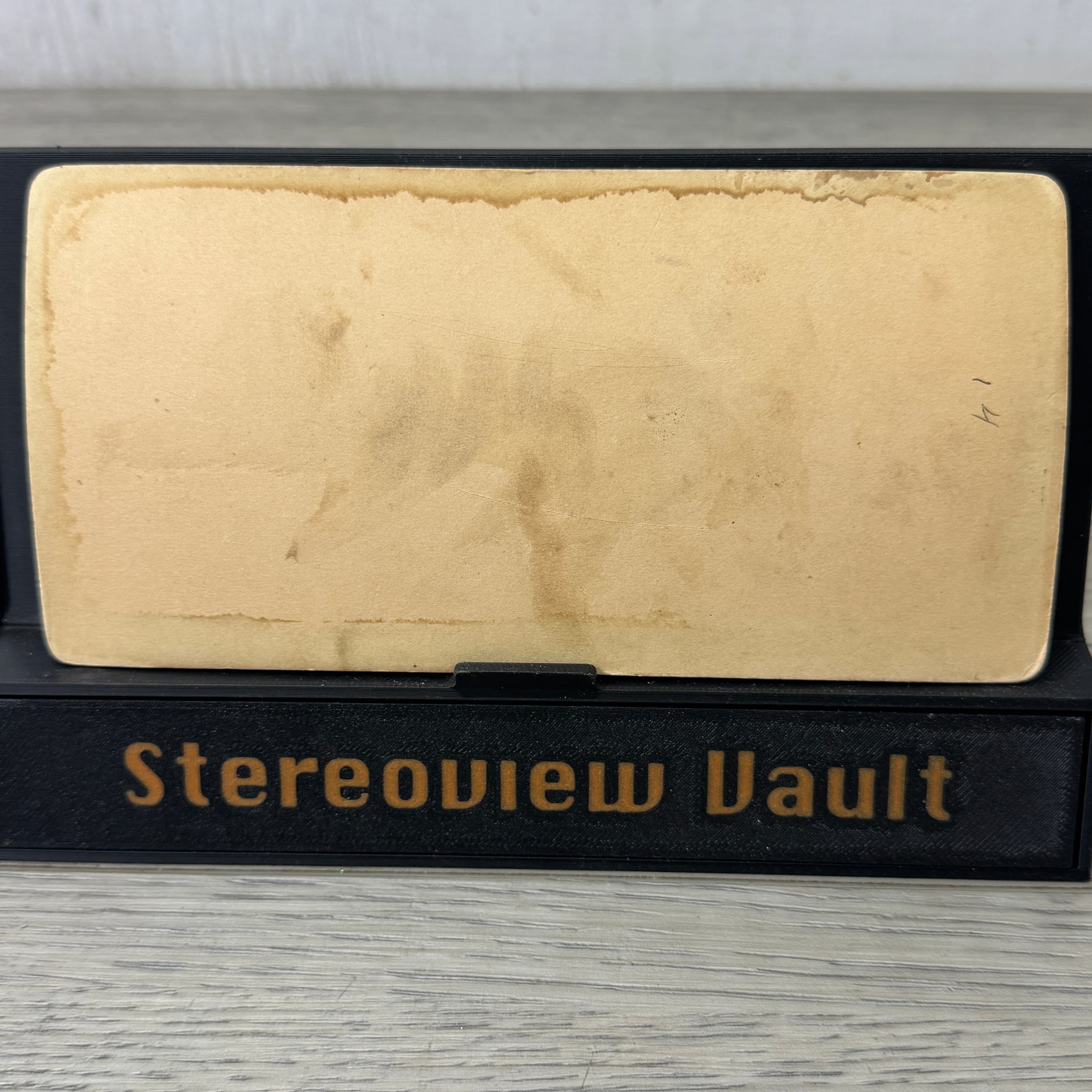 Strohmeyer & Wyman Stereoview, Col. Wm. Wherry, c. 1890s, Kansas - Back