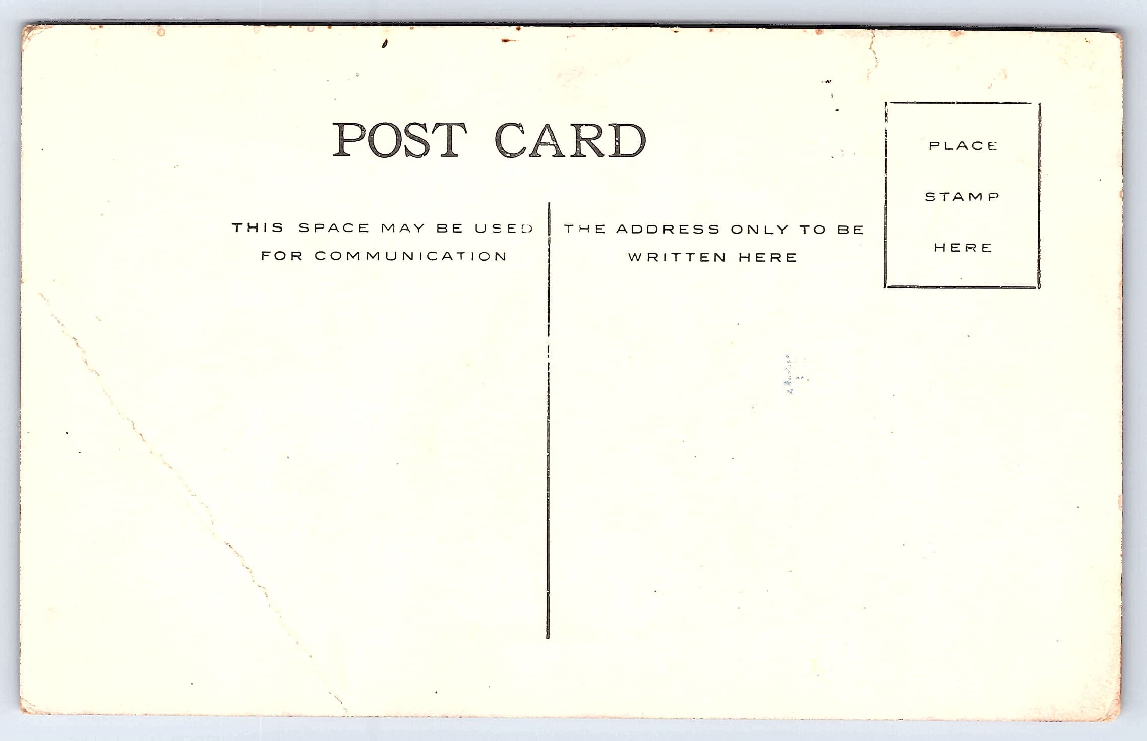 Steam Hauler Logging Near Hibbing, Divided Back Postcard, Early 1900s - Back