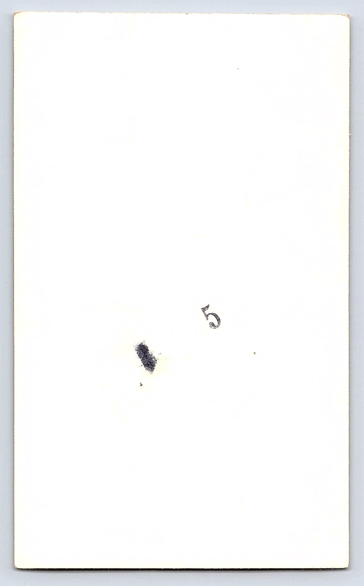 Vintage Snapshot of Couple, 2.67" × 4.46", Mid-20th Century - Back