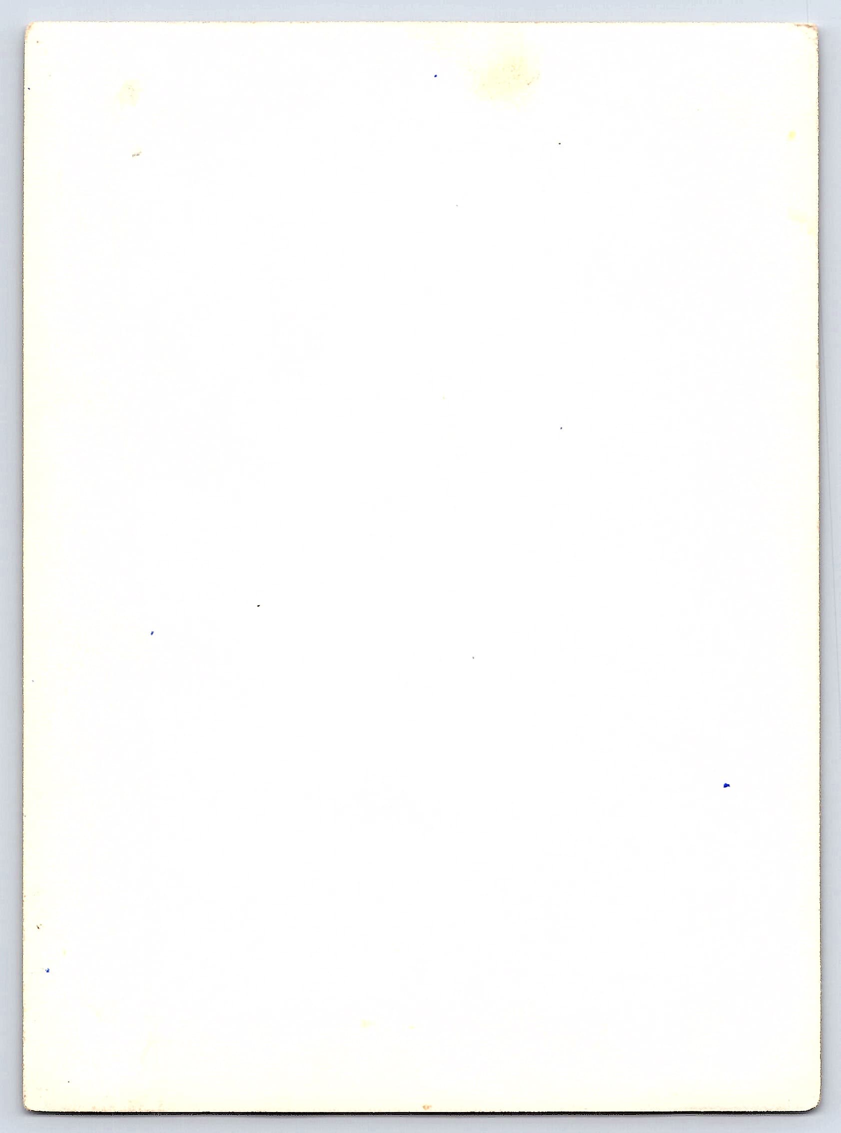 Family Portrait at Picket Fence, Black and White, 1940s - Back