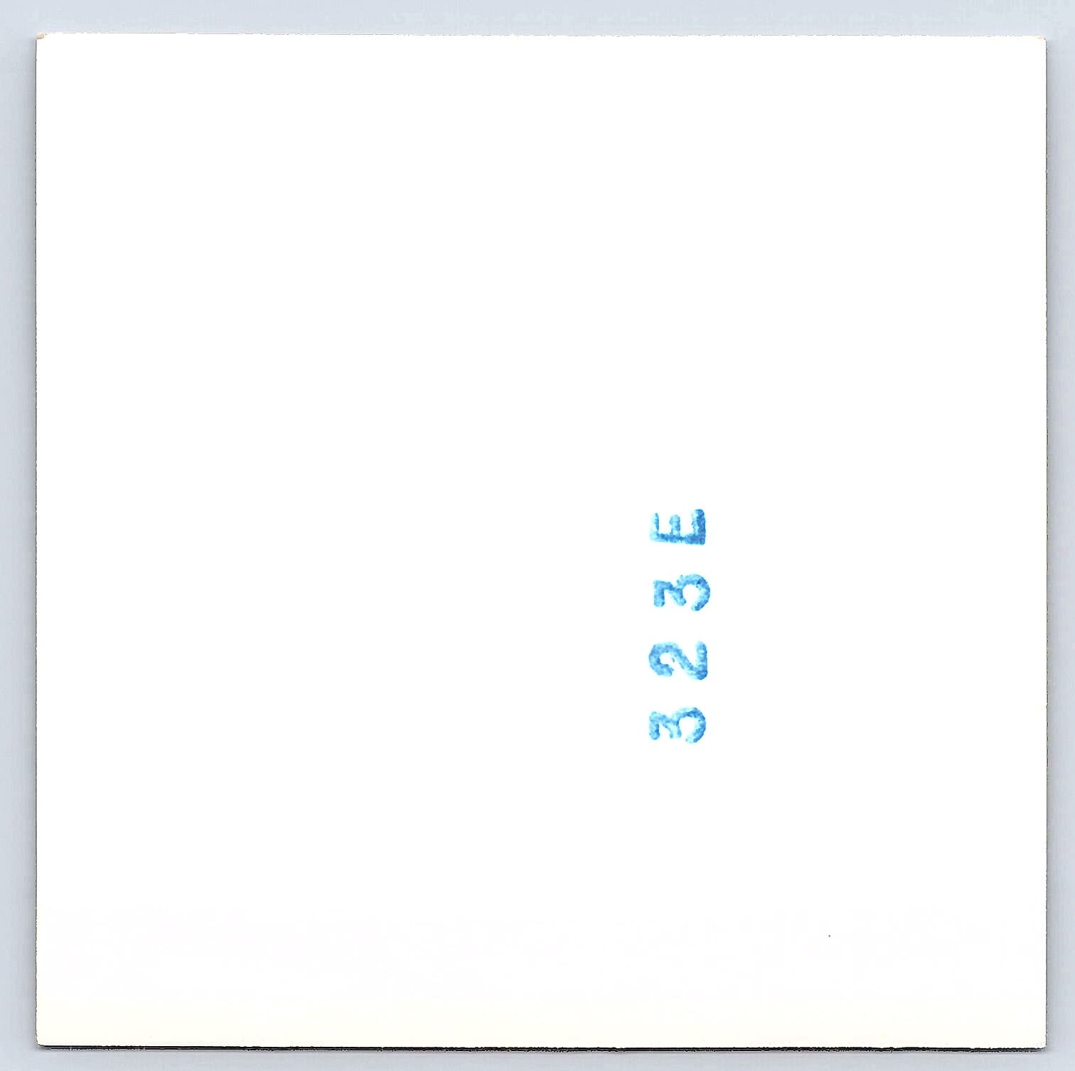 1950s Christmas Morning with Child and Gifts, Black and White Photo - Back