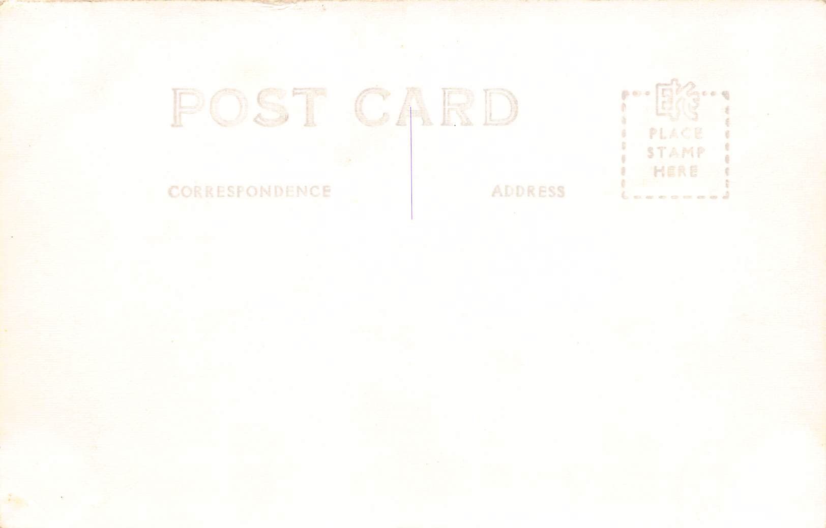 Los Angeles Ostrich Farm, Real Photo Postcard, Los Angeles, 1920s - Back