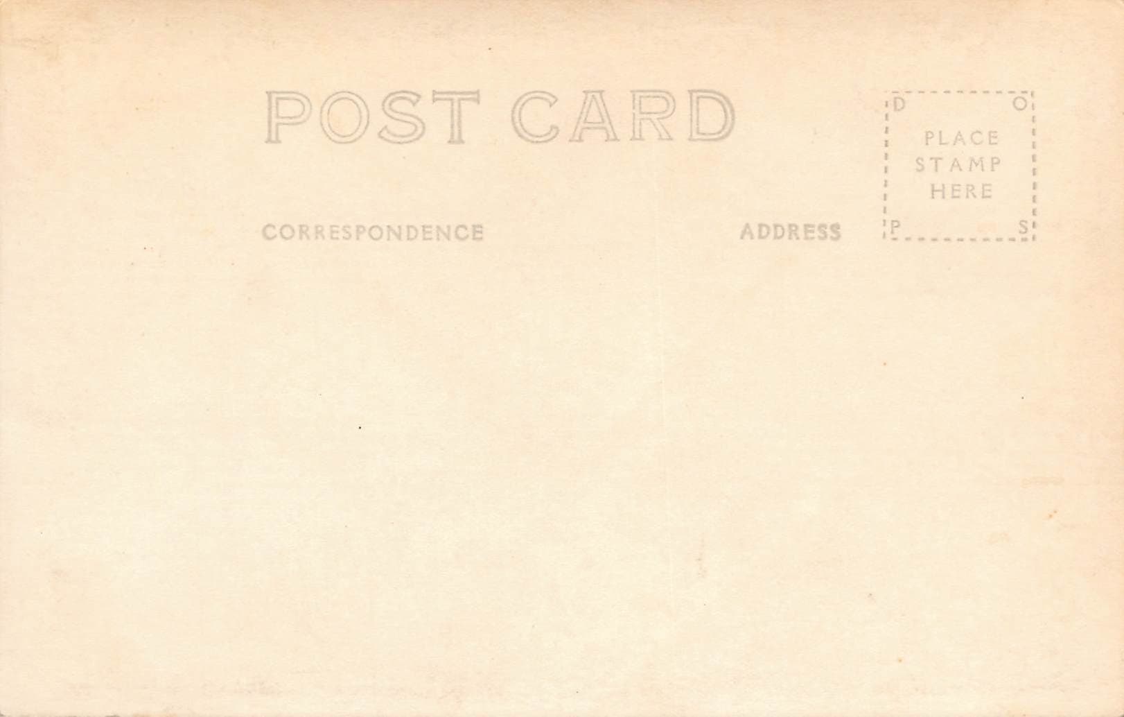 Greetings from Lake City, Minn., Divided Back Postcard, Early 1900s - Back