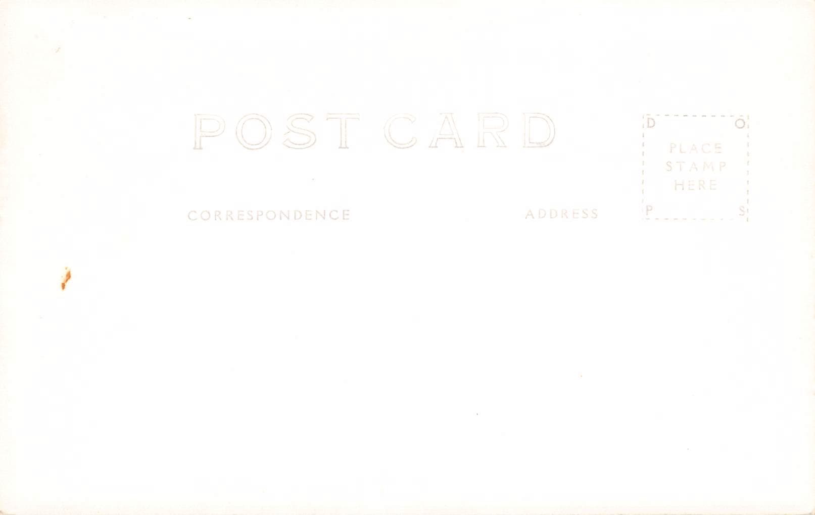 Bernheimer Oriental Gardens, RPPC, Pacific Palisades, 1930s - Back