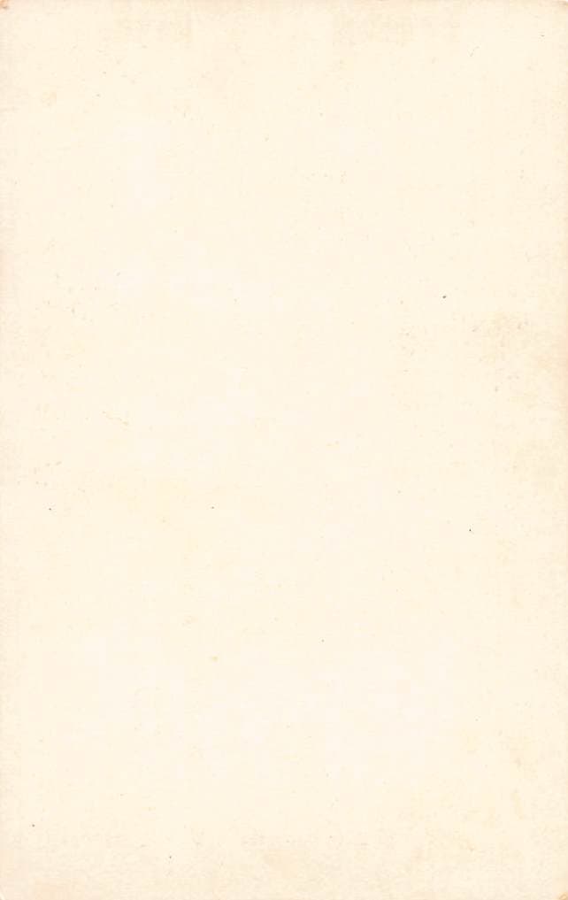 Mission Dolores, San Francisco, Photo Print Card, Early 20th Century - Back