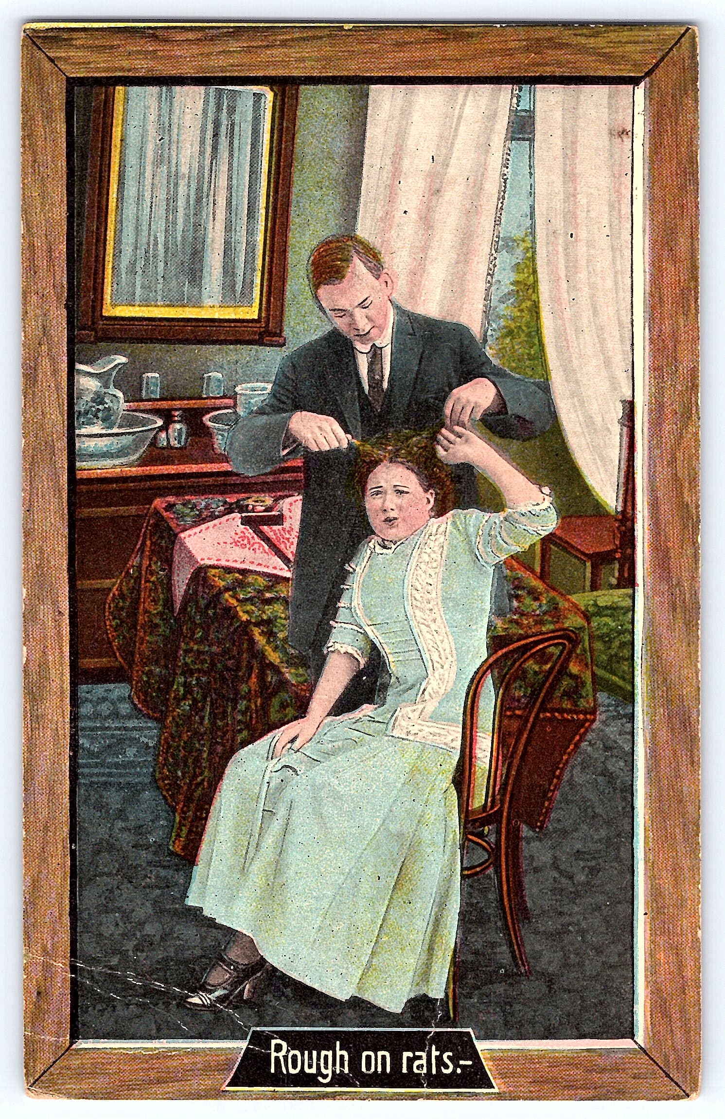 Rough on Rats, Divided Back Postcard, 1911 Postmark