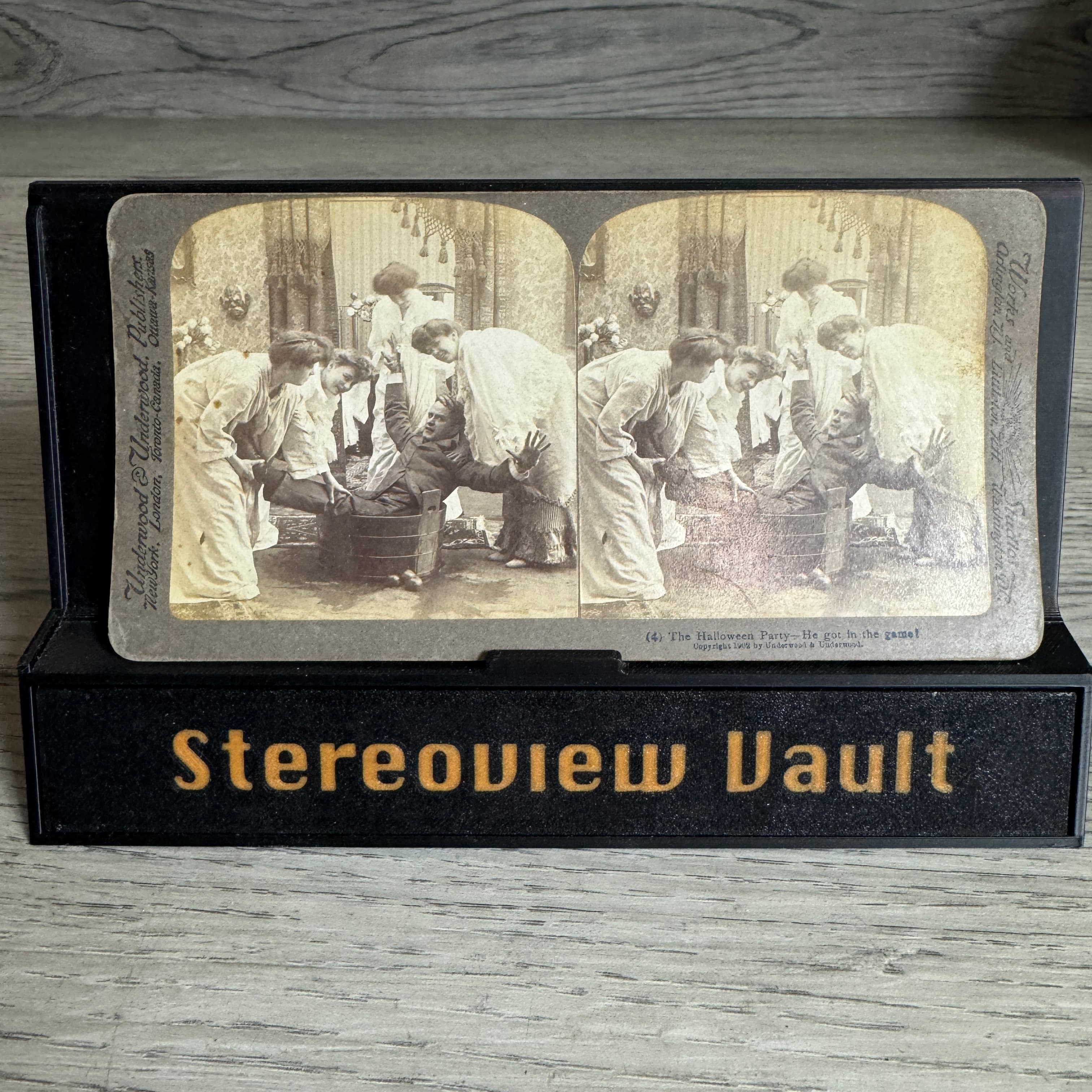 Underwood & Underwood #4 Halloween Party Scene c.1900